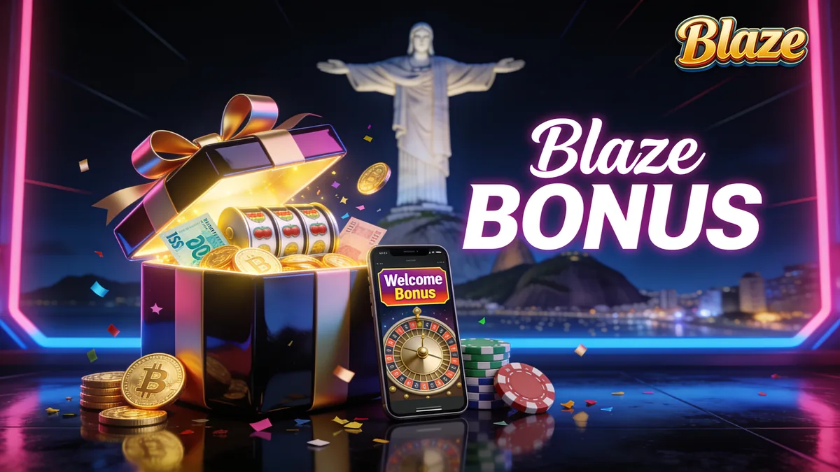 Bônus de cadastro e outras promoções Blaze para jogadores no Brasil
